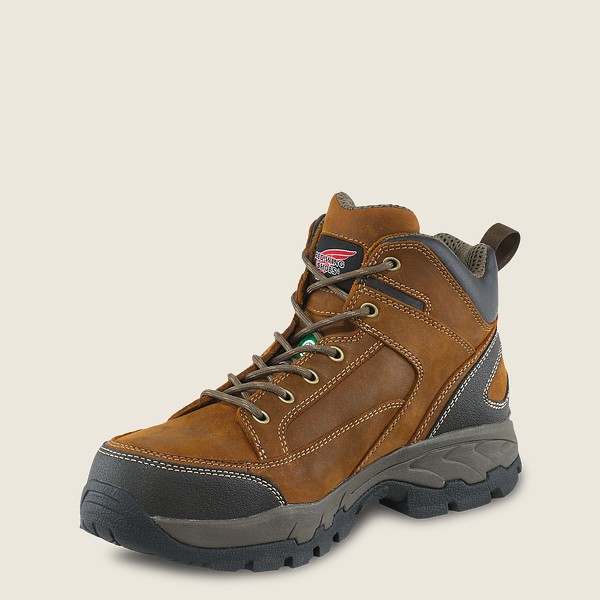 Bottes de Randonnée Red Wing - Truhiker - 5-Inch Csa Safety Toe - Marron - Homme 462UWTMZR